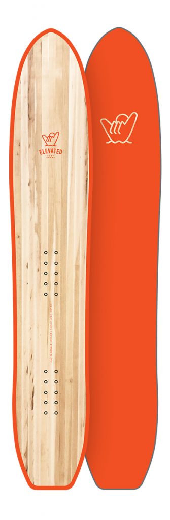 Elevated SurfCraft Log snowboard Elevated SurfCraft Log snowboard